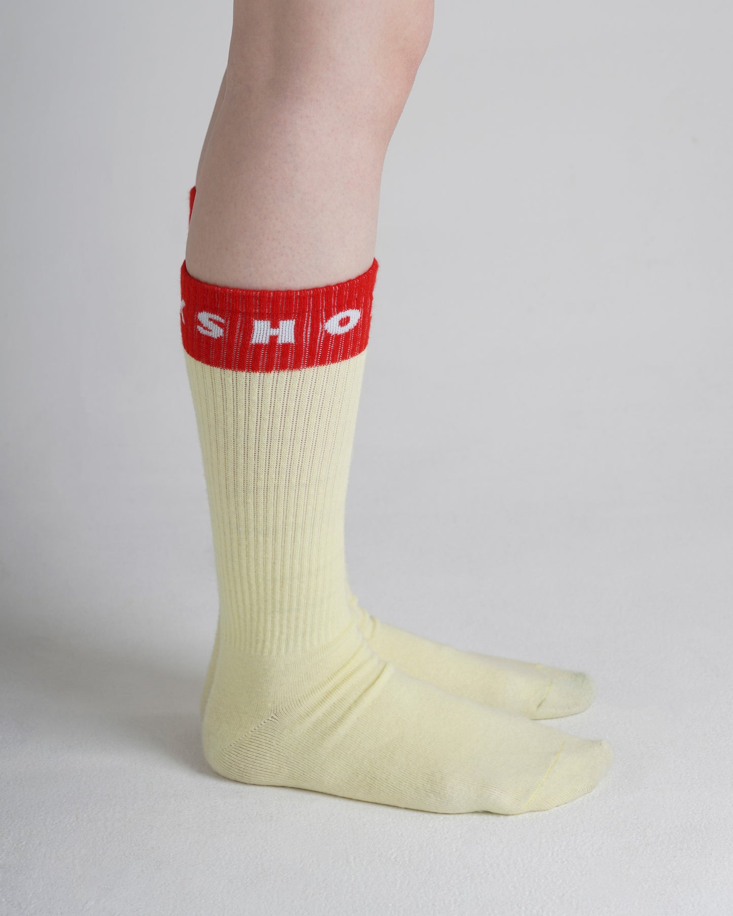 JACQUARD LOGO SOCKS