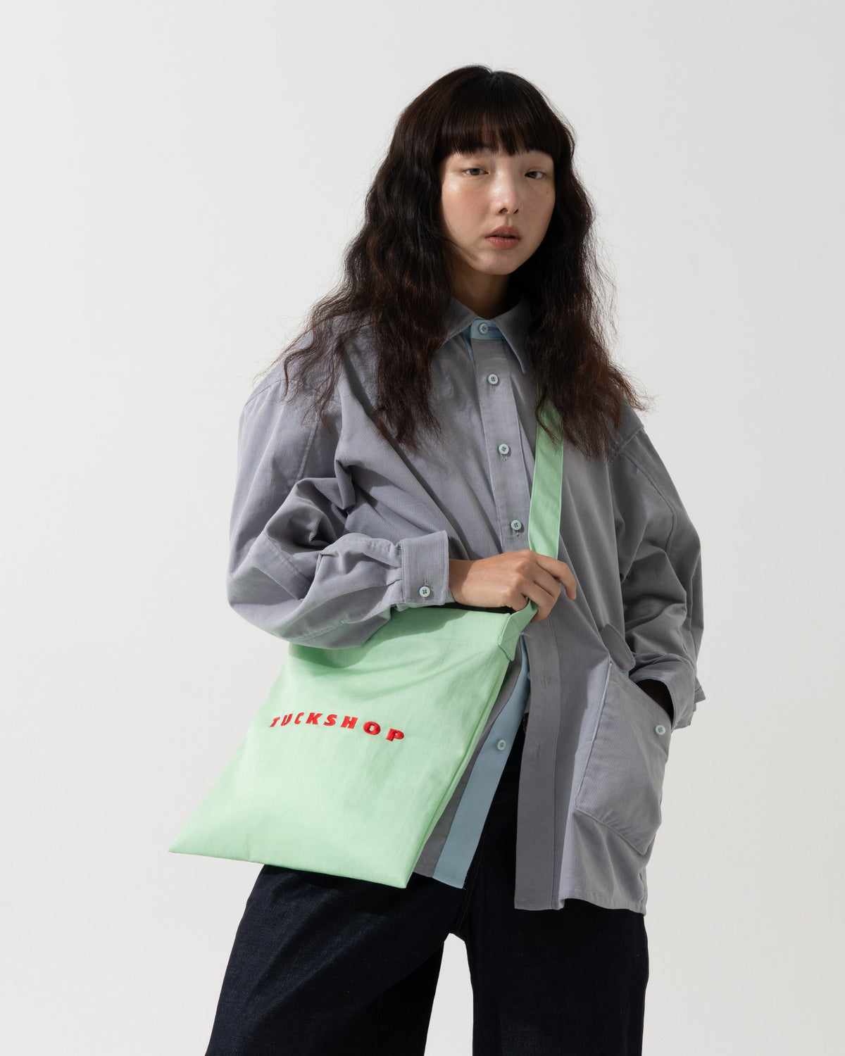 LOGO SHOULDER BAG