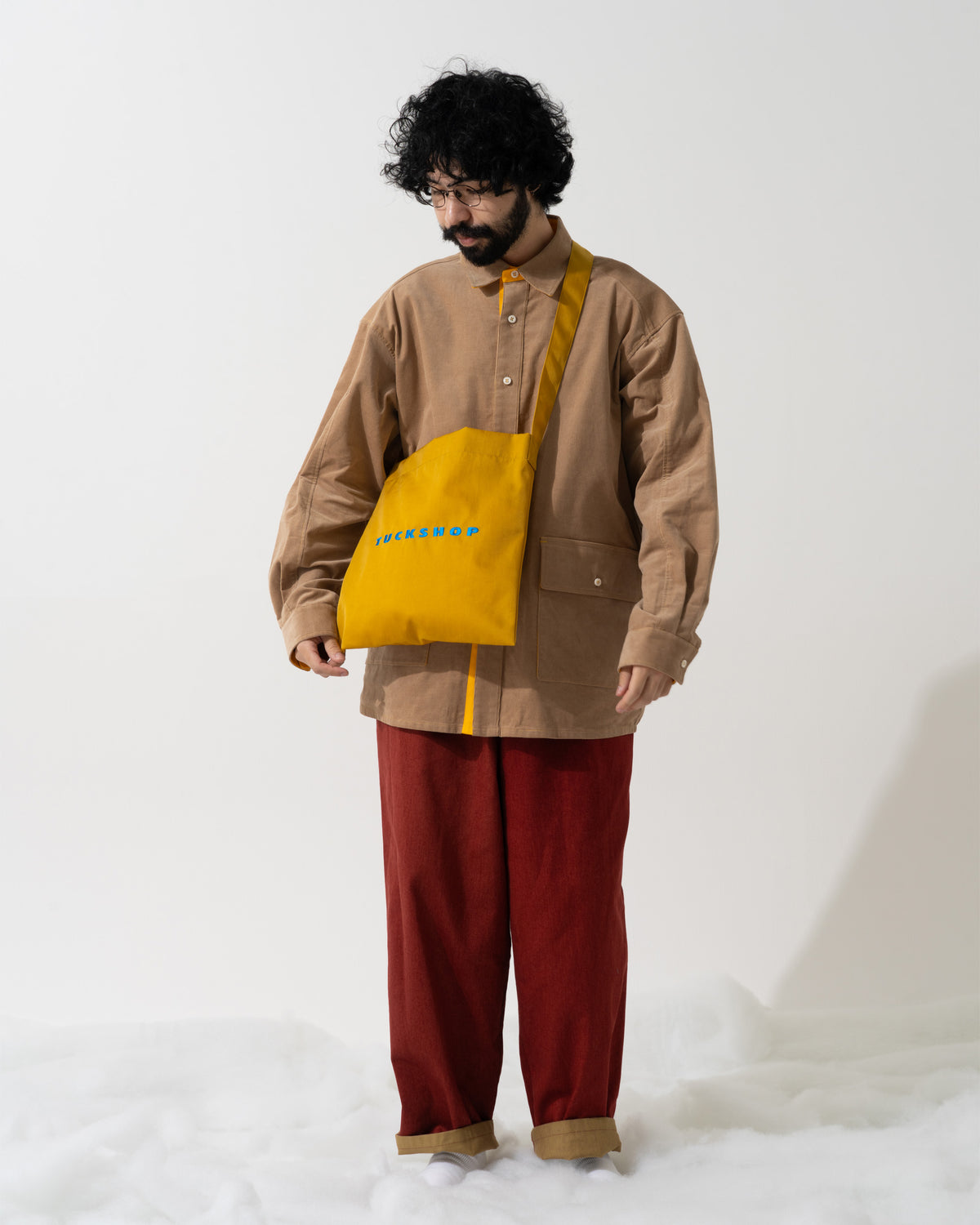 LOGO SHOULDER BAG