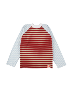 MULTICOLOR STRIPED LONG SLEEVE T-SHIRT