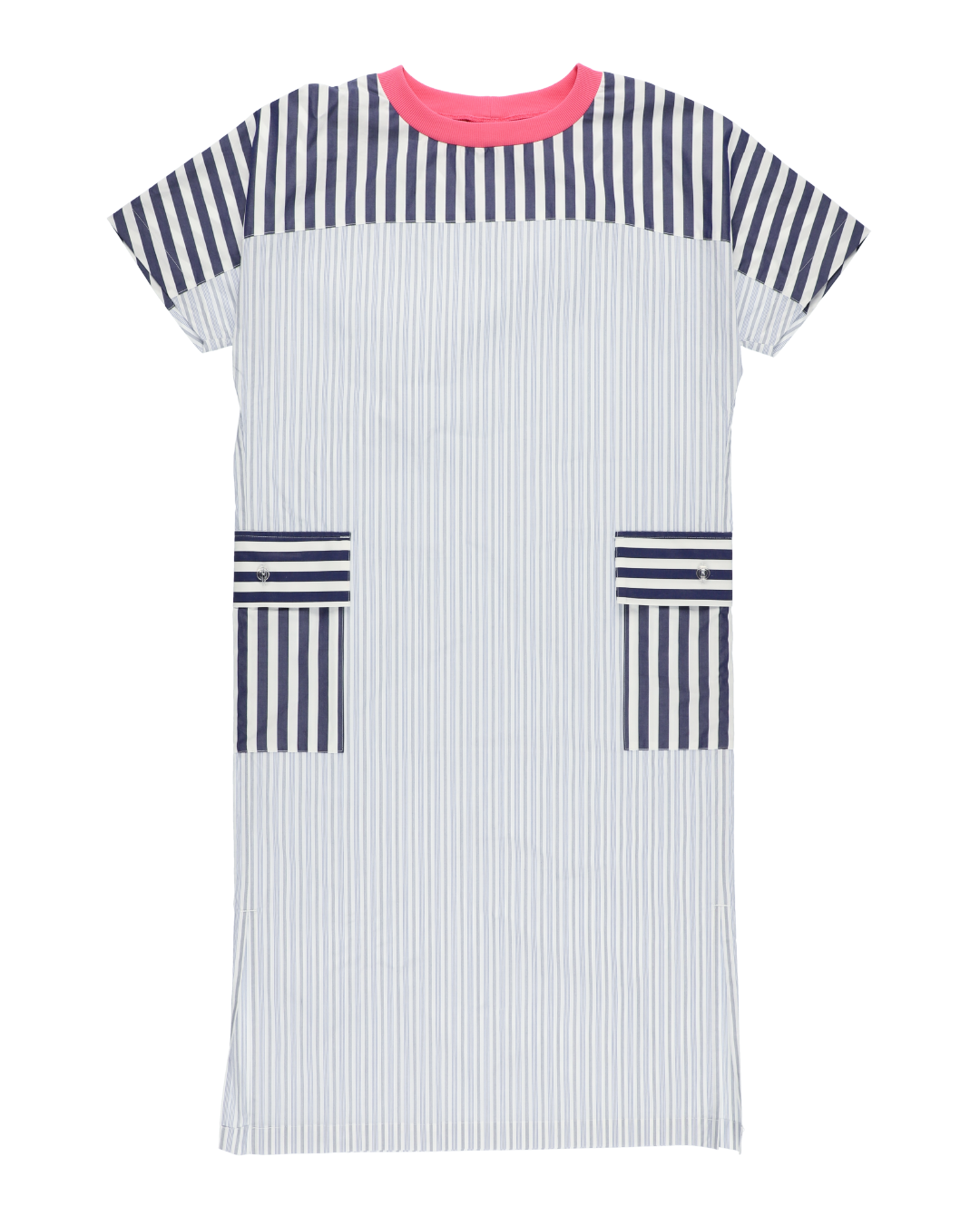 PANELED MAXI DRESS