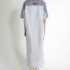 PANELED MAXI DRESS
