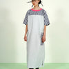 PANELED MAXI DRESS