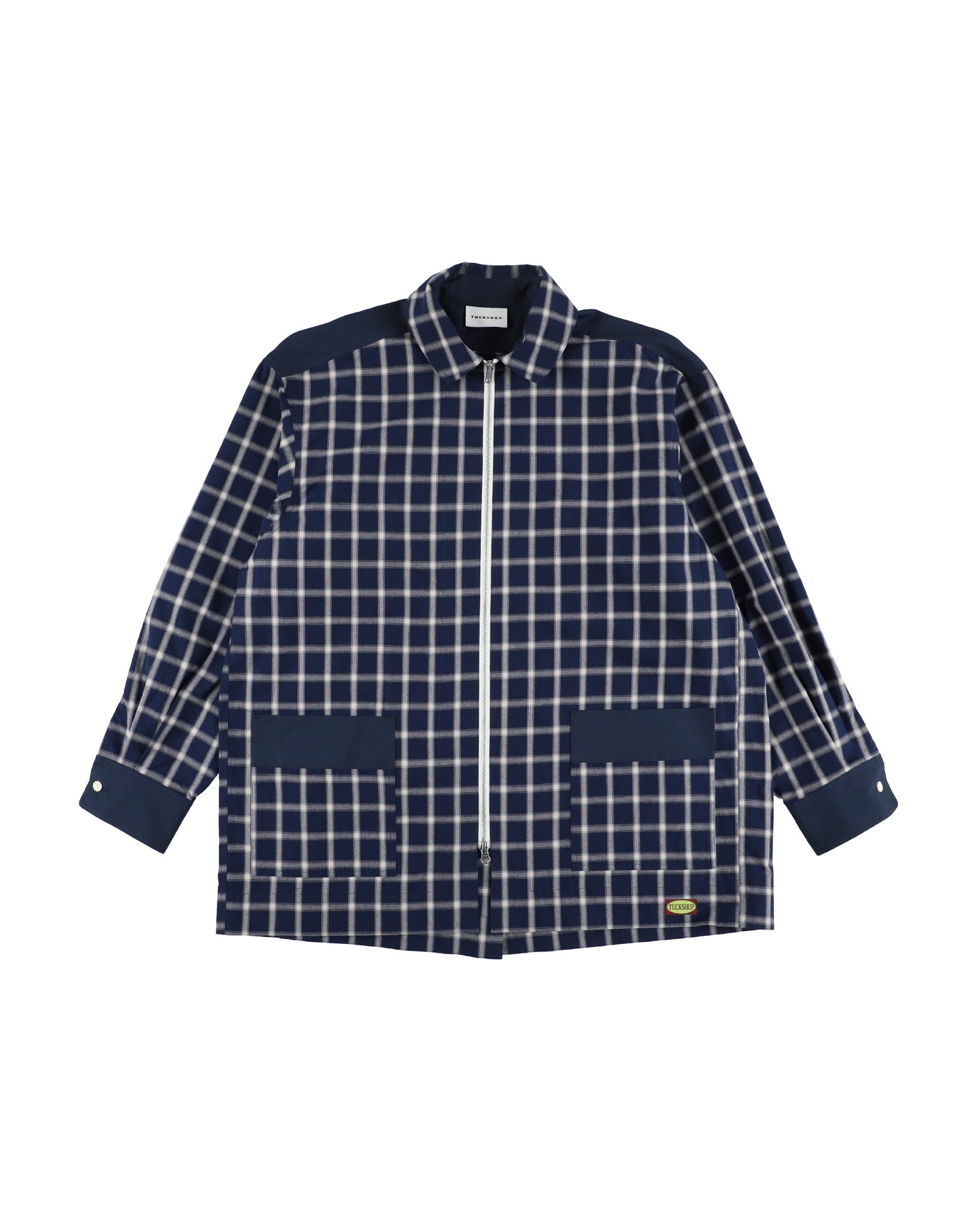 PANEL ZIP-UP SHIRT