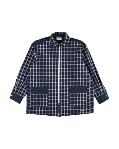 PANEL ZIP-UP SHIRT