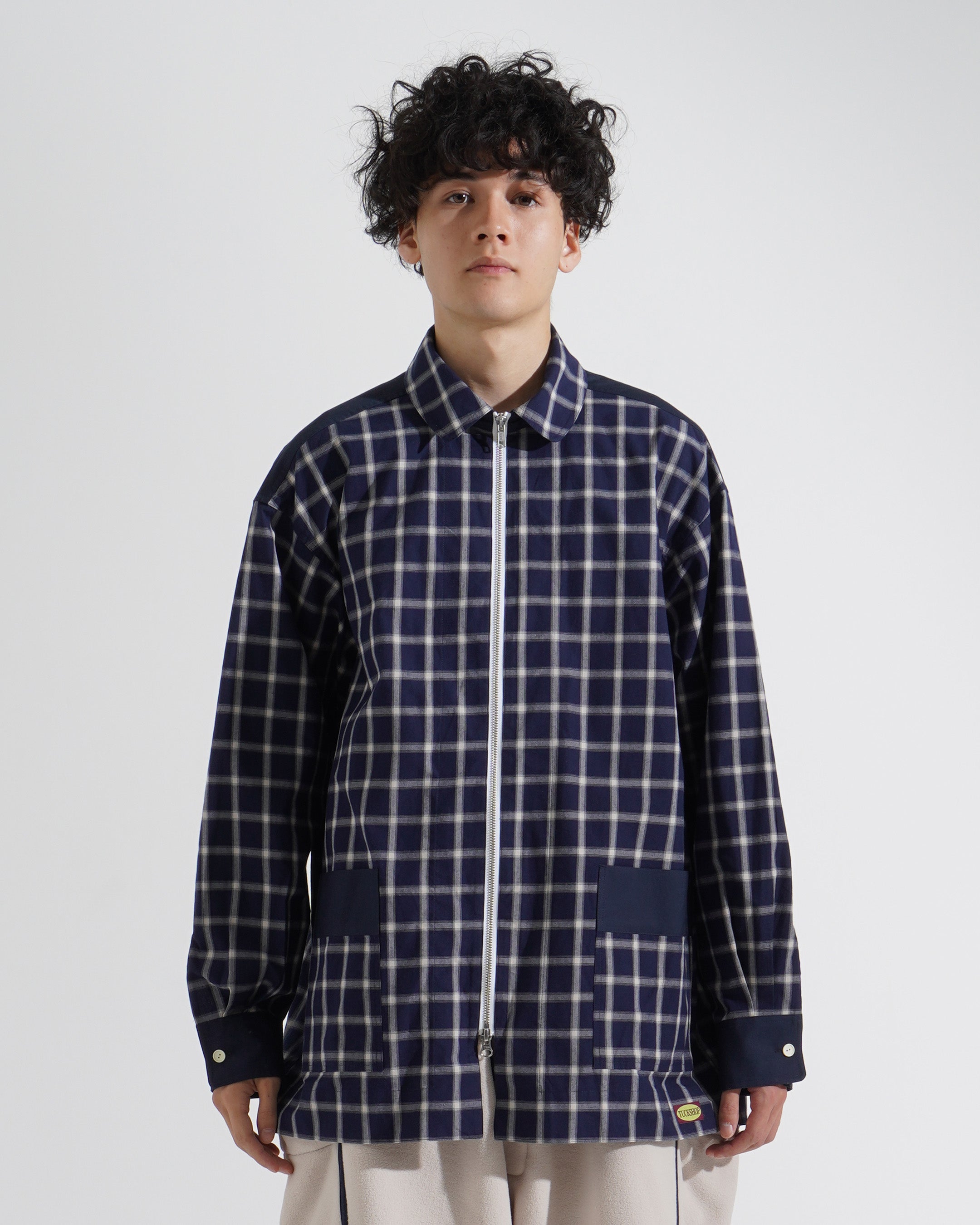 PANEL ZIP-UP SHIRT｜TUCKSHOP（タックショップ）公式オンラインストア