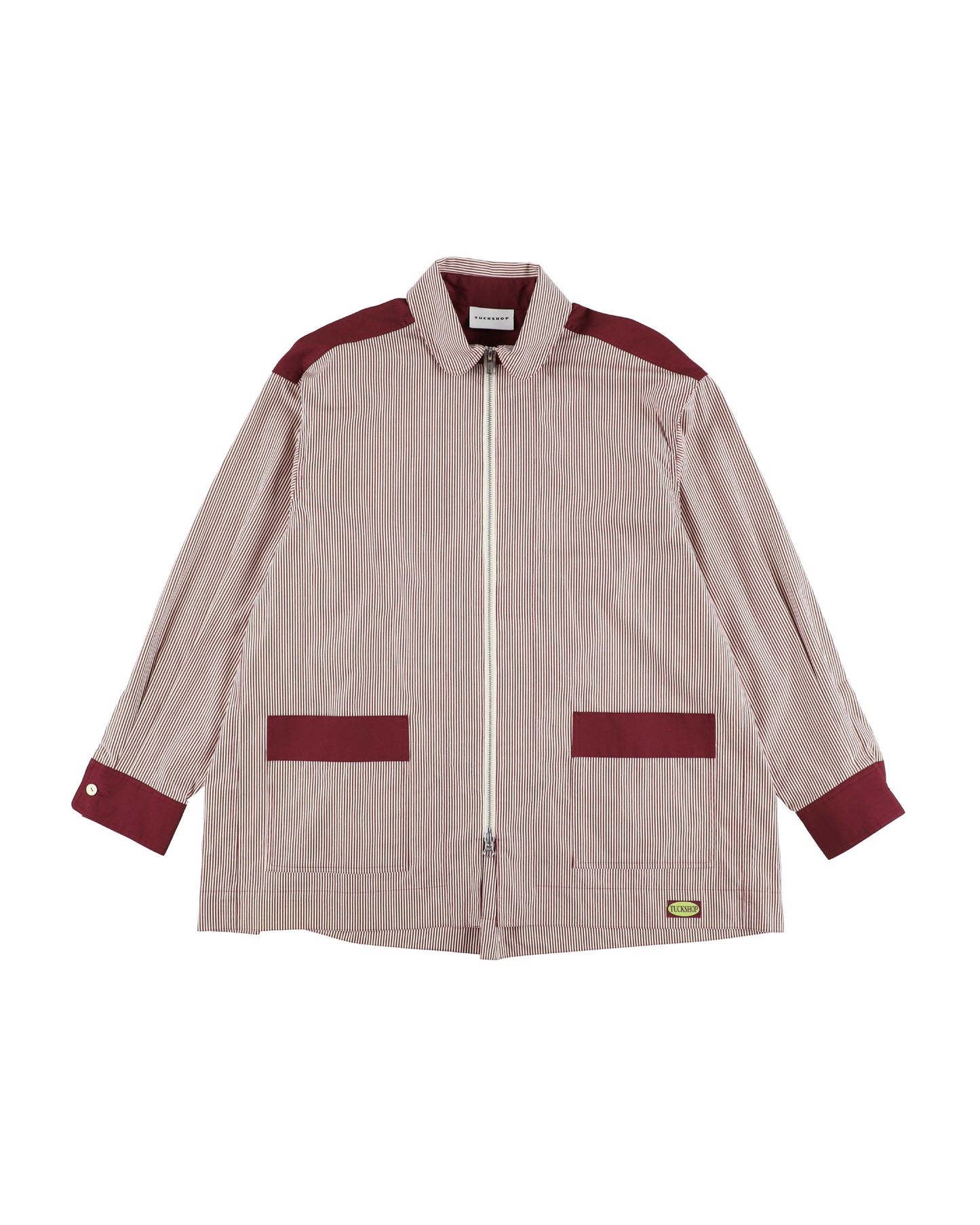 PANEL ZIP-UP SHIRT