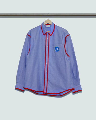 PIPING LONG SLEEVE SHIRT