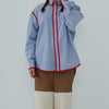PIPING LONG SLEEVE SHIRT