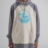 PRINTED RAGLAN HOODIE