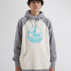 PRINTED RAGLAN HOODIE
