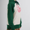 PRINTED RAGLAN HOODIE