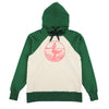 PRINTED RAGLAN HOODIE