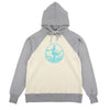 PRINTED RAGLAN HOODIE