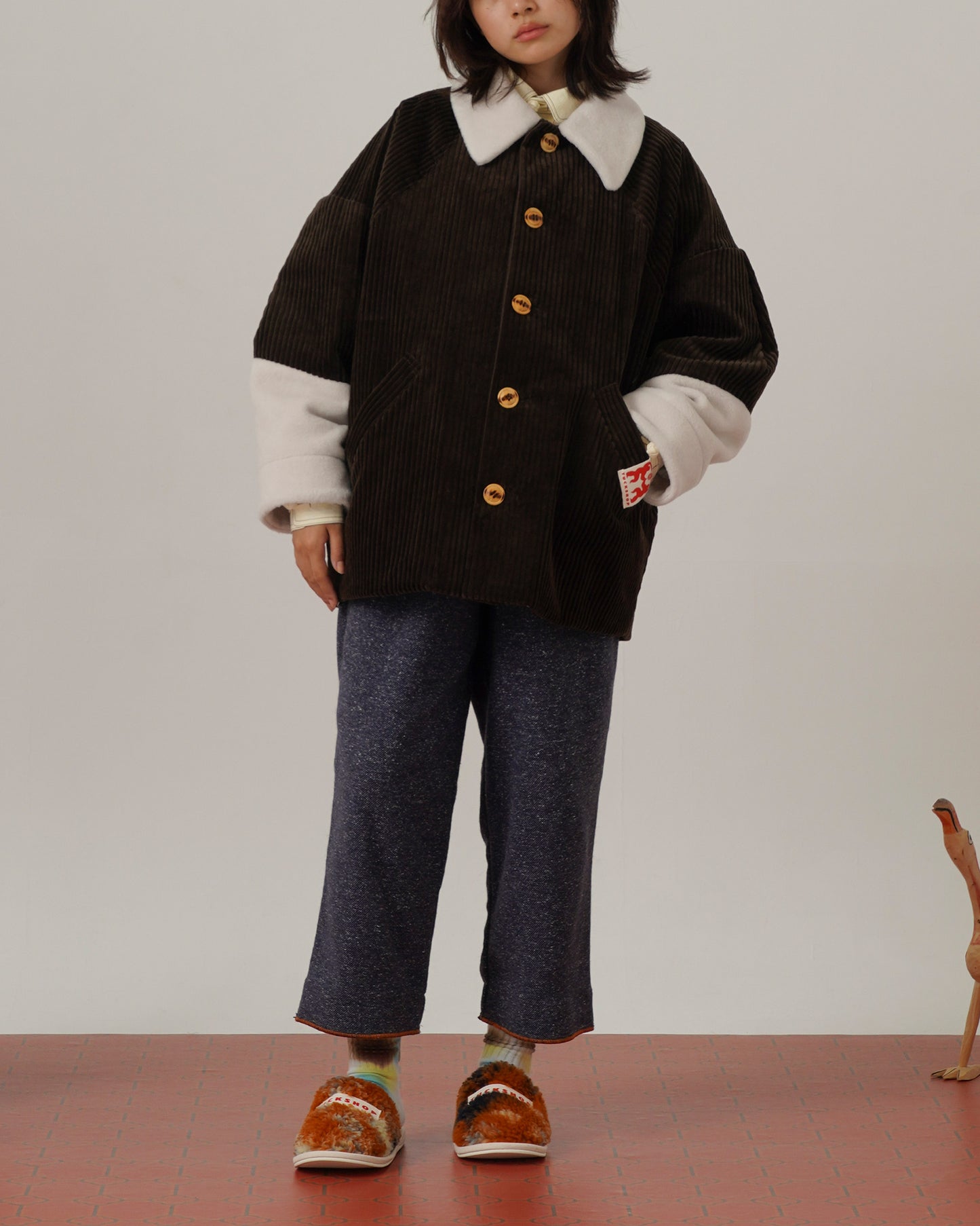 SHERPA CORDUROY COAT