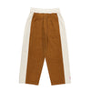 SNAP CORDUROY PANTS / amber & ivory