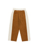 SNAP CORDUROY PANTS / amber & ivory