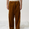 SNAP CORDUROY PANTS / navy & ivory