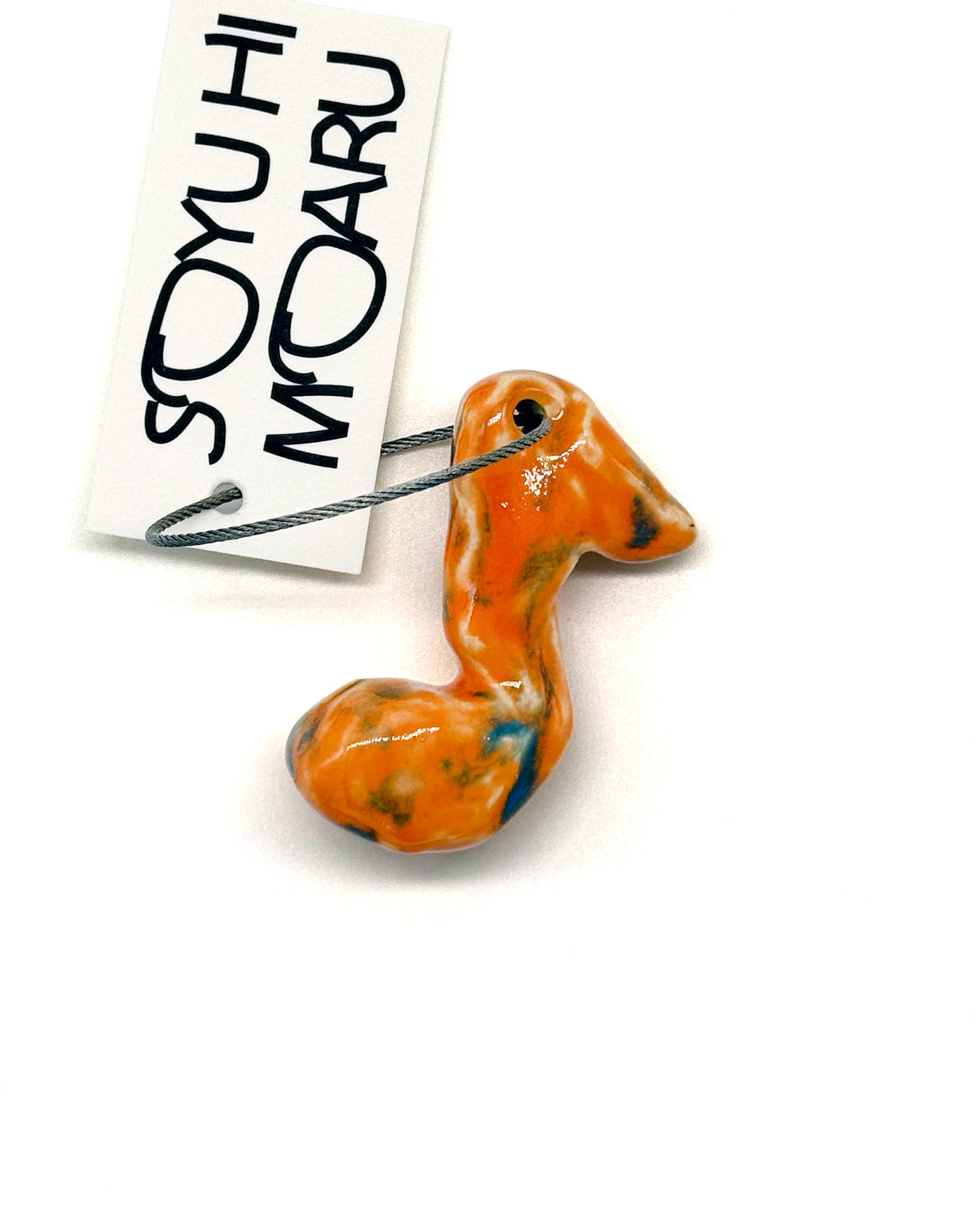 KEY CHARM / note-orange
