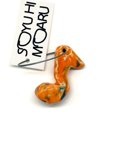 KEY CHARM / note-orange