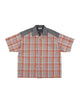 CHECK-IN SHIRT / mint green & red check