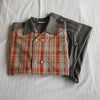 CHECK-IN SHIRT / mint green & red check