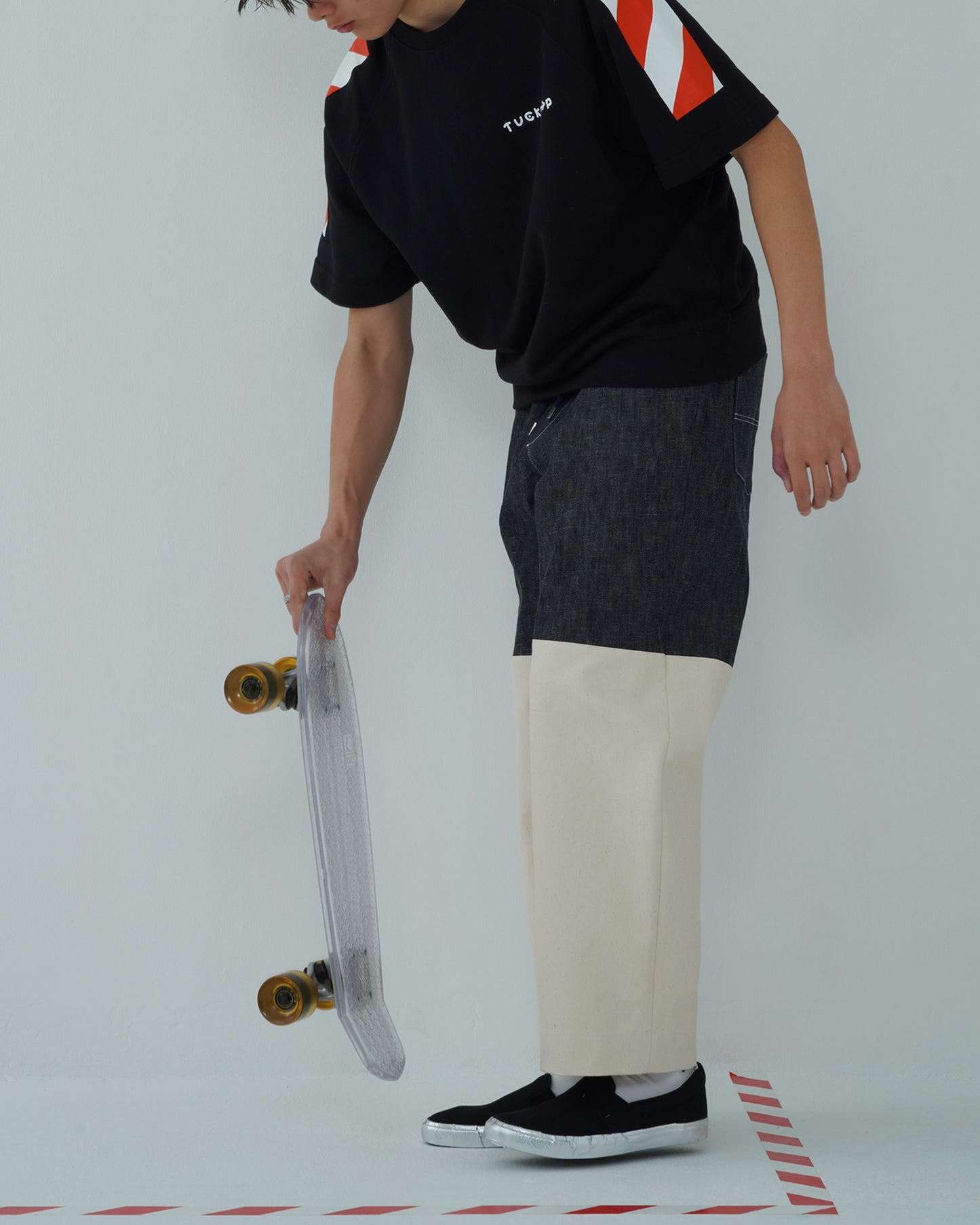 SWITCH DENIM PANTS