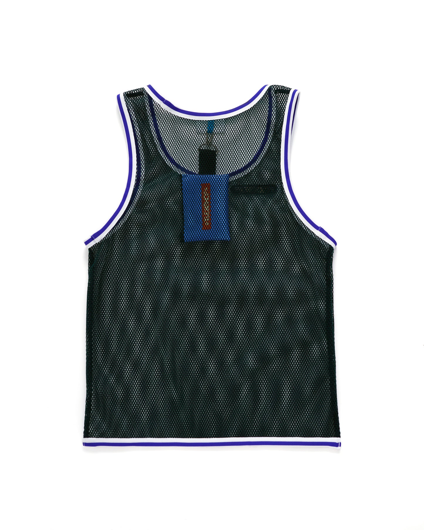 TANK TOTE / dark green & blue