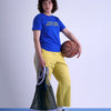 TANK TOTE / dark green & blue