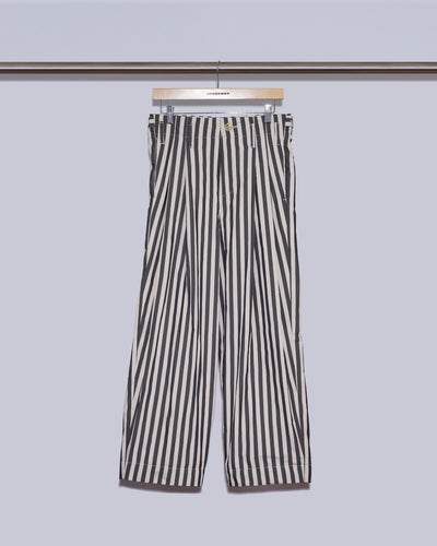 TUCKED TROUSERS