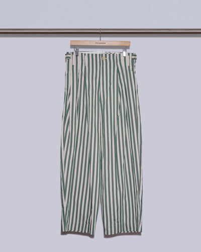 TUCKED TROUSERS