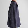 TWEED COLLAR PULLOVER