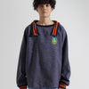 TWEED COLLAR PULLOVER