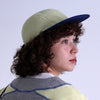 WAFFLE CAP / yellow & navy