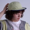 WAFFLE CAP / yellow & navy