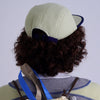 WAFFLE CAP / yellow & navy