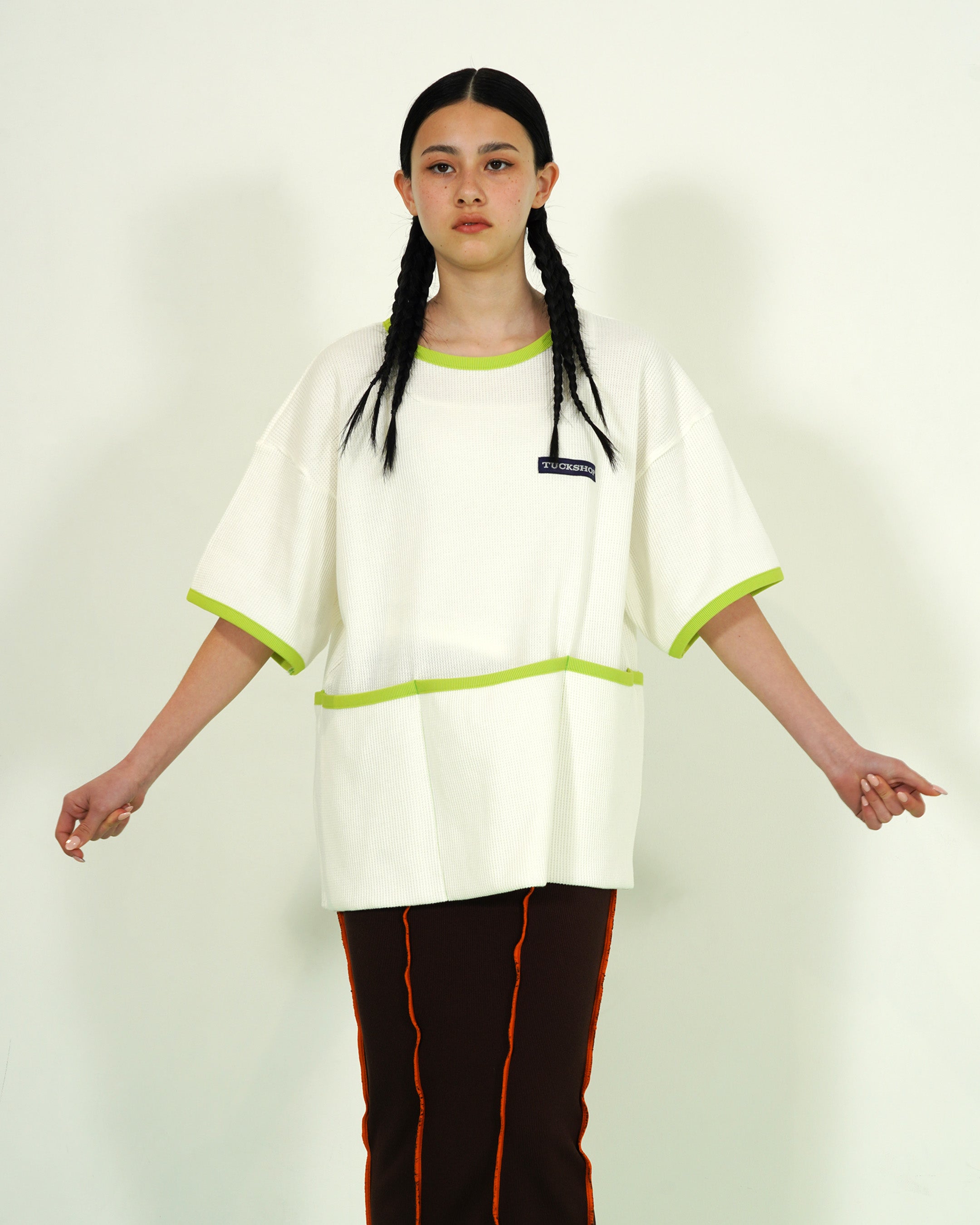 WAFFLE PIPING T-SHIRT｜TUCKSHOP（タックショップ）公式オンラインストア