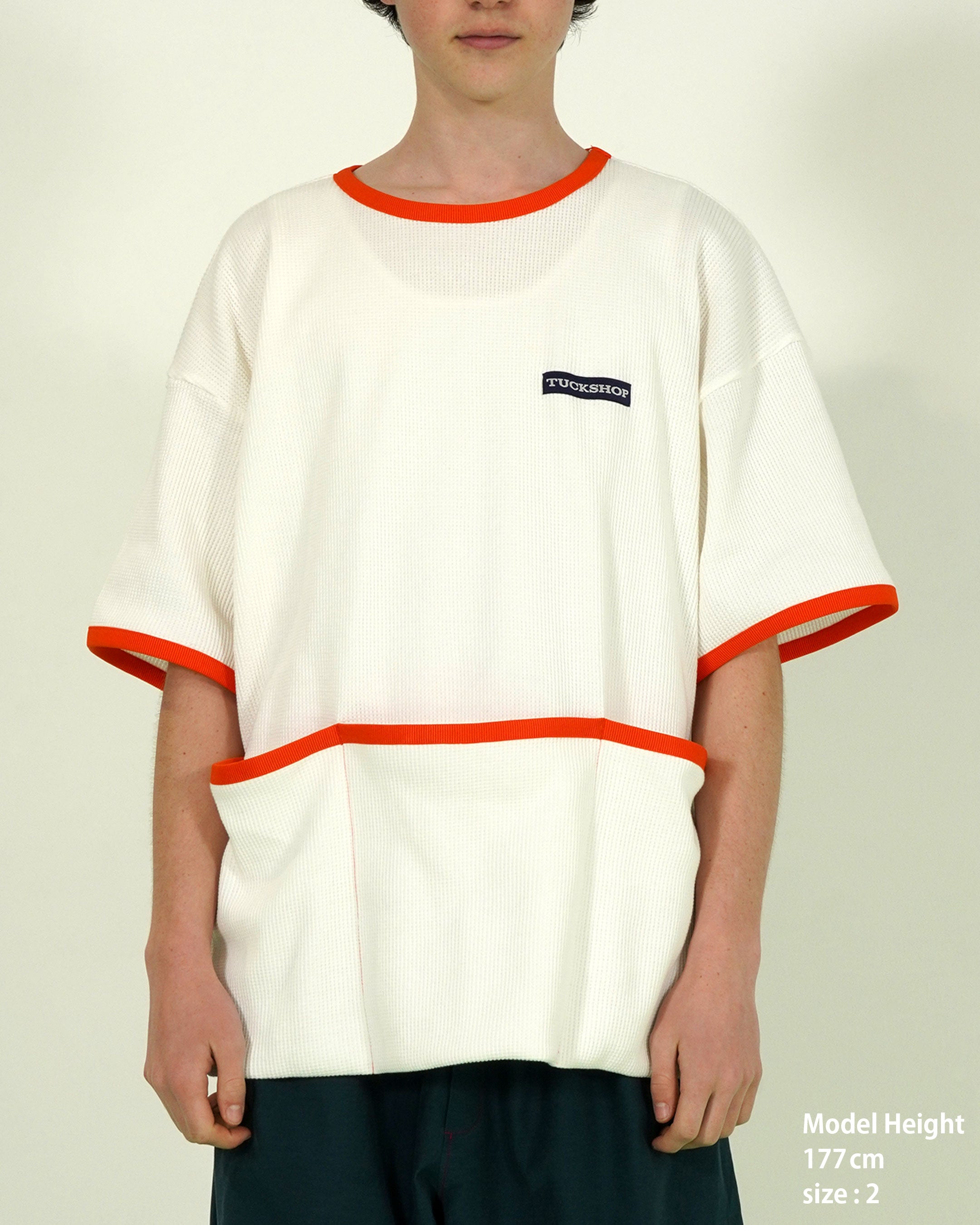 WAFFLE PIPING T-SHIRT｜TUCKSHOP（タックショップ）公式オンラインストア