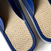 WOVEN SLIDES / royal blue