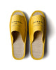 WOVEN SLIDES / mustard