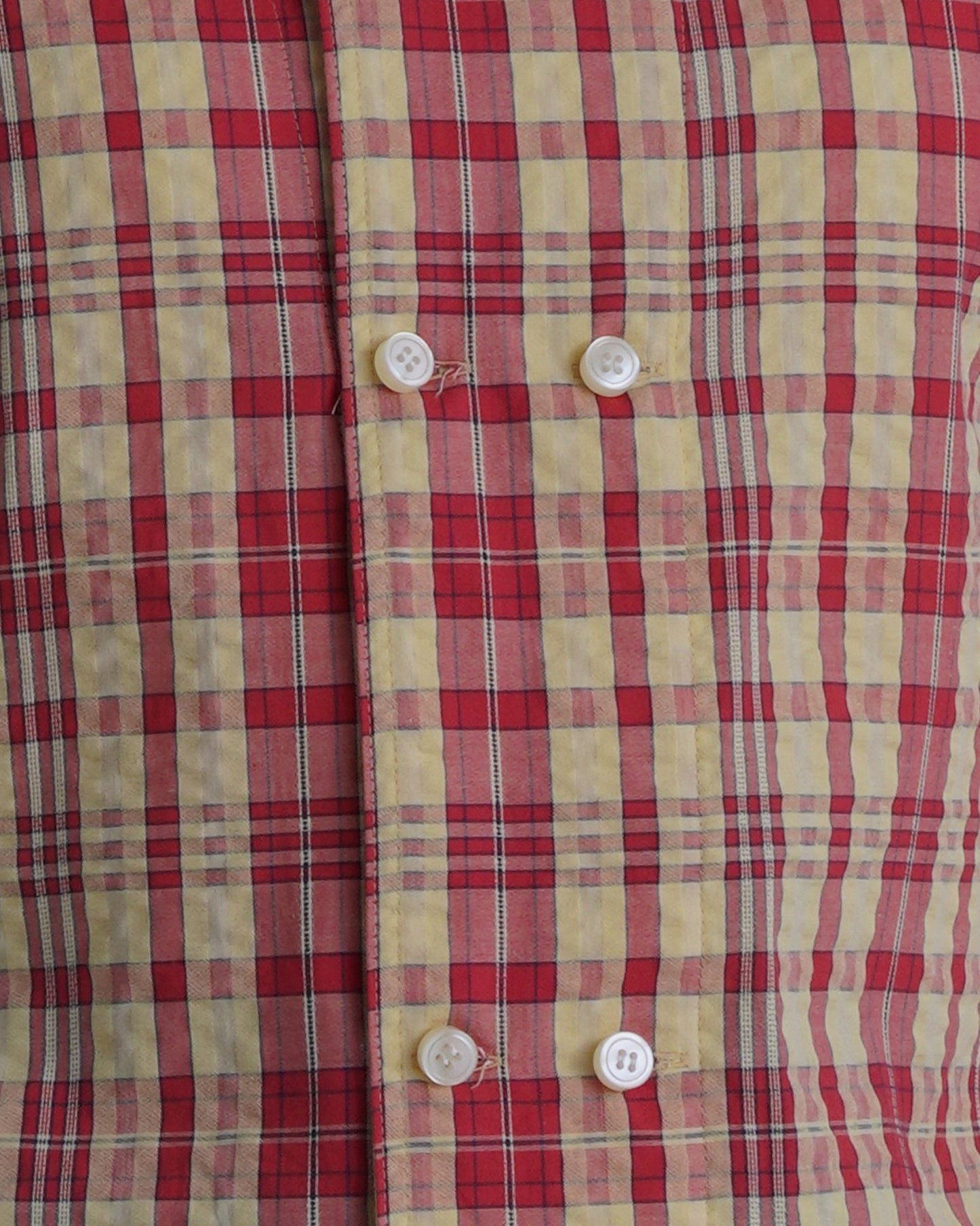 CHECK - IN SHIRT / yellow & red check - TUCKSHOP