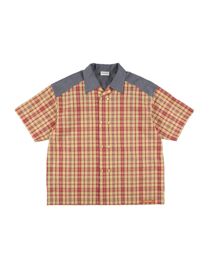 CHECK - IN SHIRT / yellow & red check - TUCKSHOP