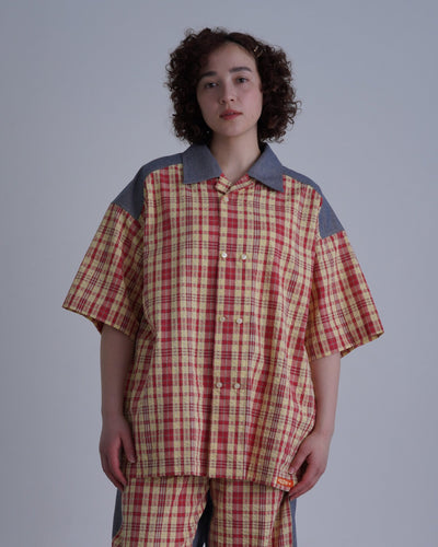 CHECK - IN SHIRT / yellow & red check - TUCKSHOP