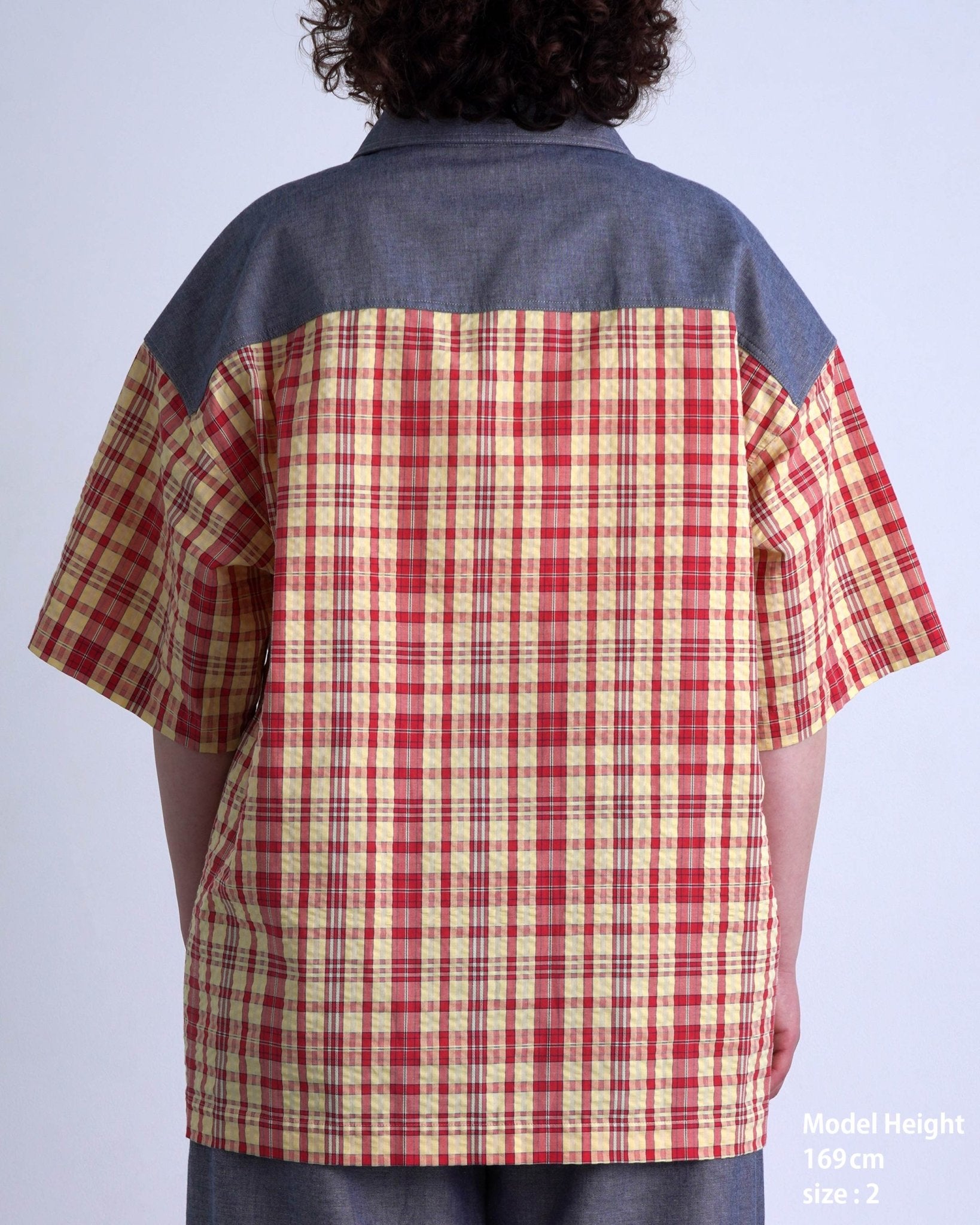 CHECK - IN SHIRT / yellow & red check - TUCKSHOP