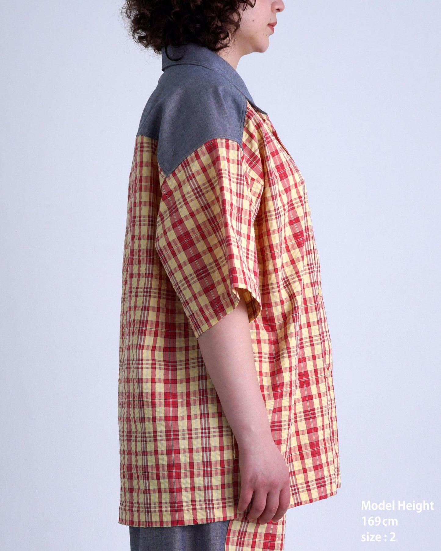 CHECK - IN SHIRT / yellow & red check - TUCKSHOP