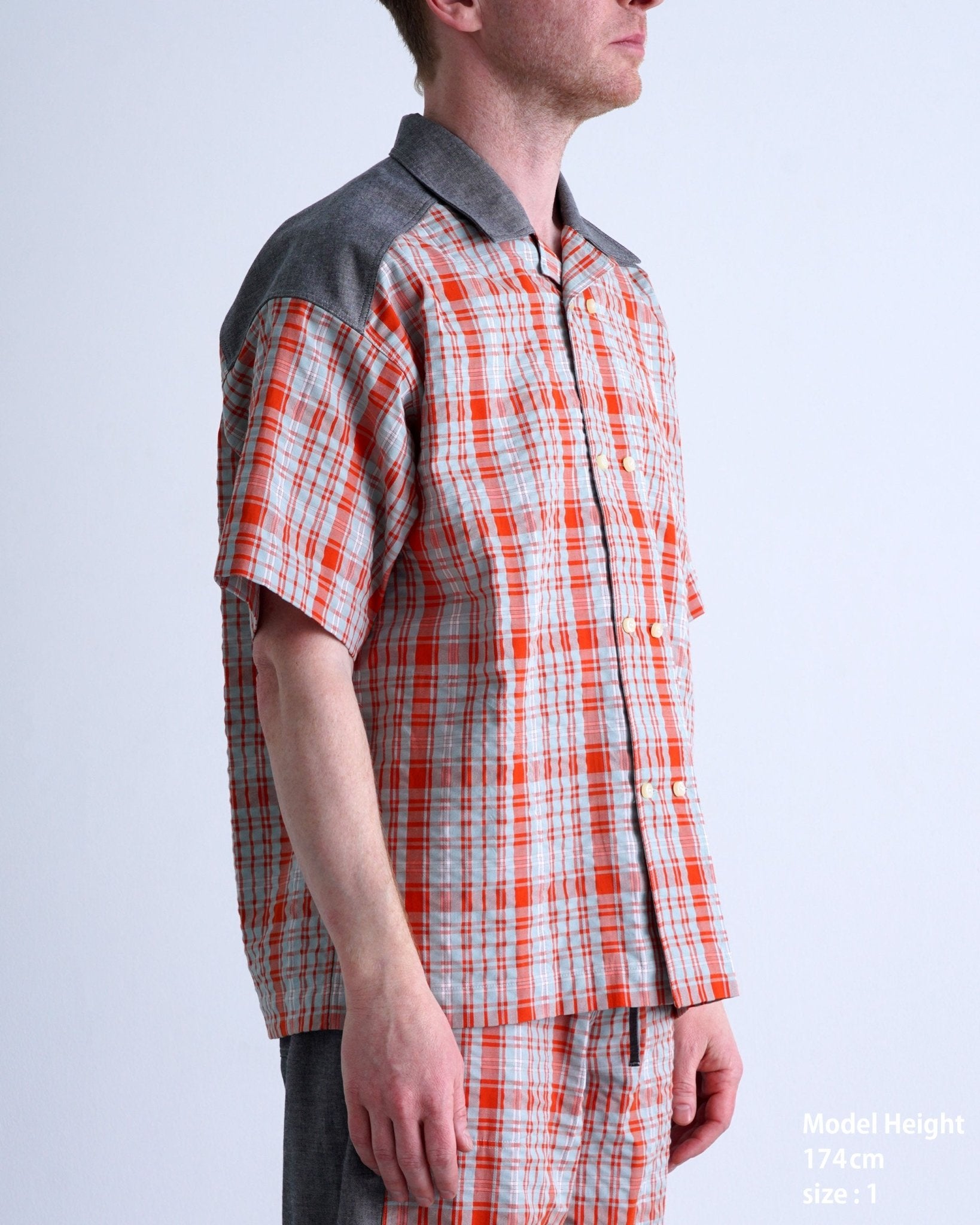 CHECK - IN SHIRT / yellow & red check - TUCKSHOP