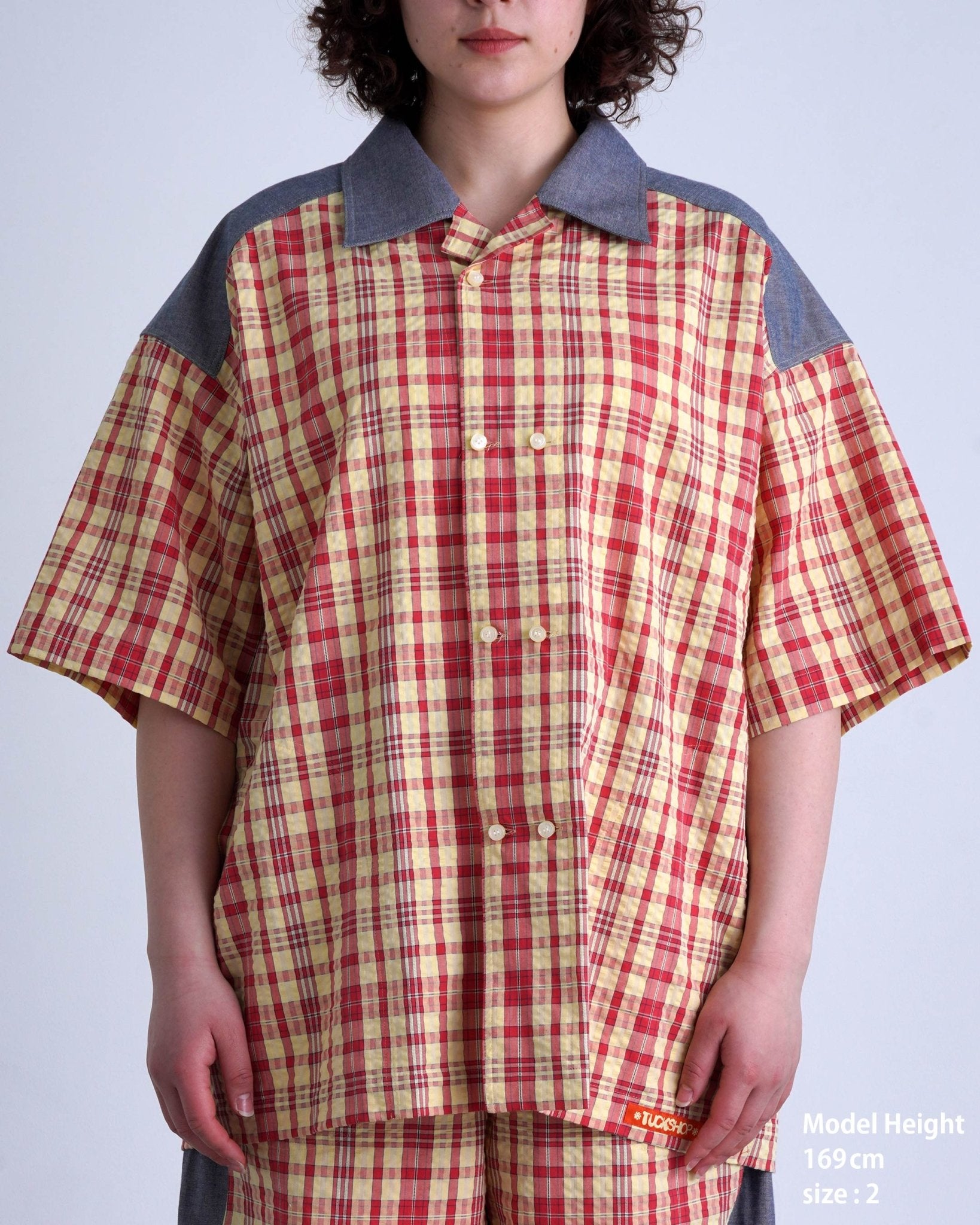 CHECK - IN SHIRT / yellow & red check - TUCKSHOP
