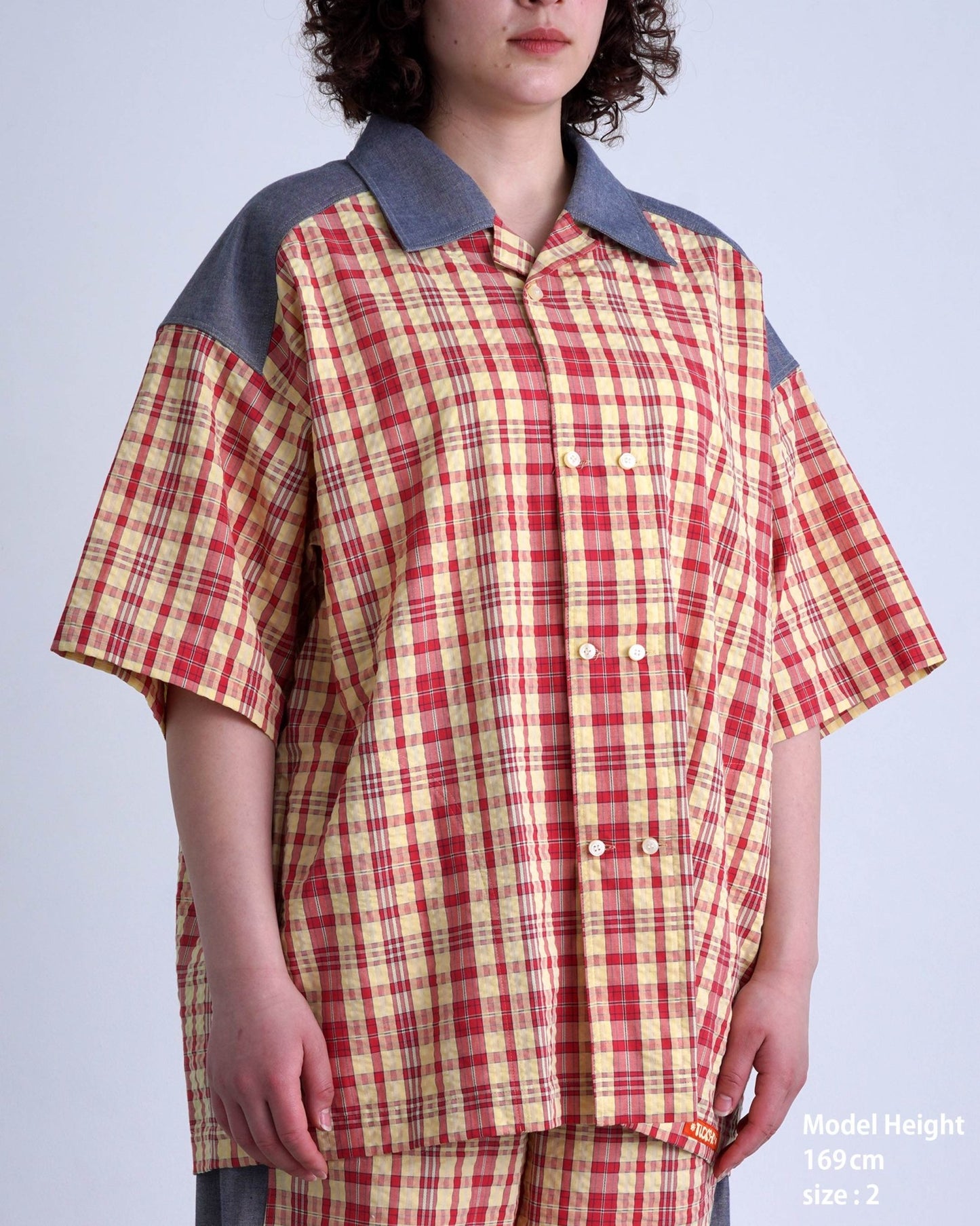 CHECK - IN SHIRT / yellow & red check - TUCKSHOP