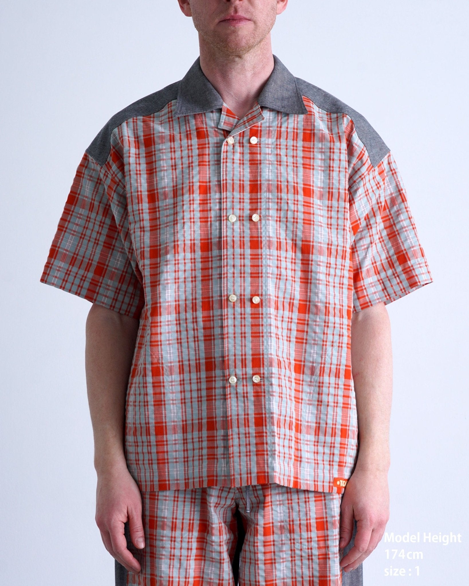 CHECK - IN SHIRT / yellow & red check - TUCKSHOP
