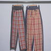 CHECK - OUT PANTS / yellow & red check - TUCKSHOP